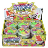 Stretch Dinosaur Sticky Toy (24 PC Display)