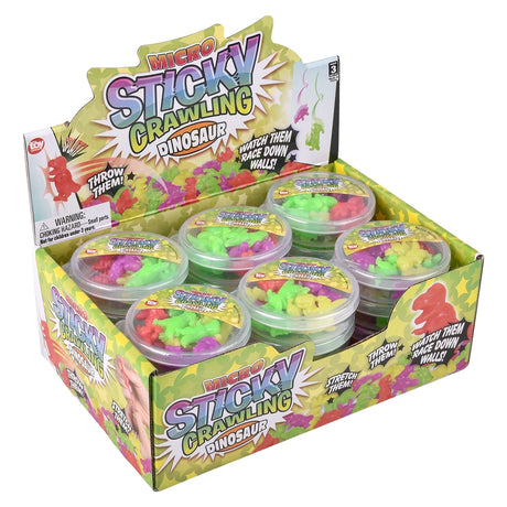 Stretch Dinosaur Sticky Toy (24 PC Display)