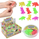 Stretch Dinosaur Sticky Toy (24 PC Display)