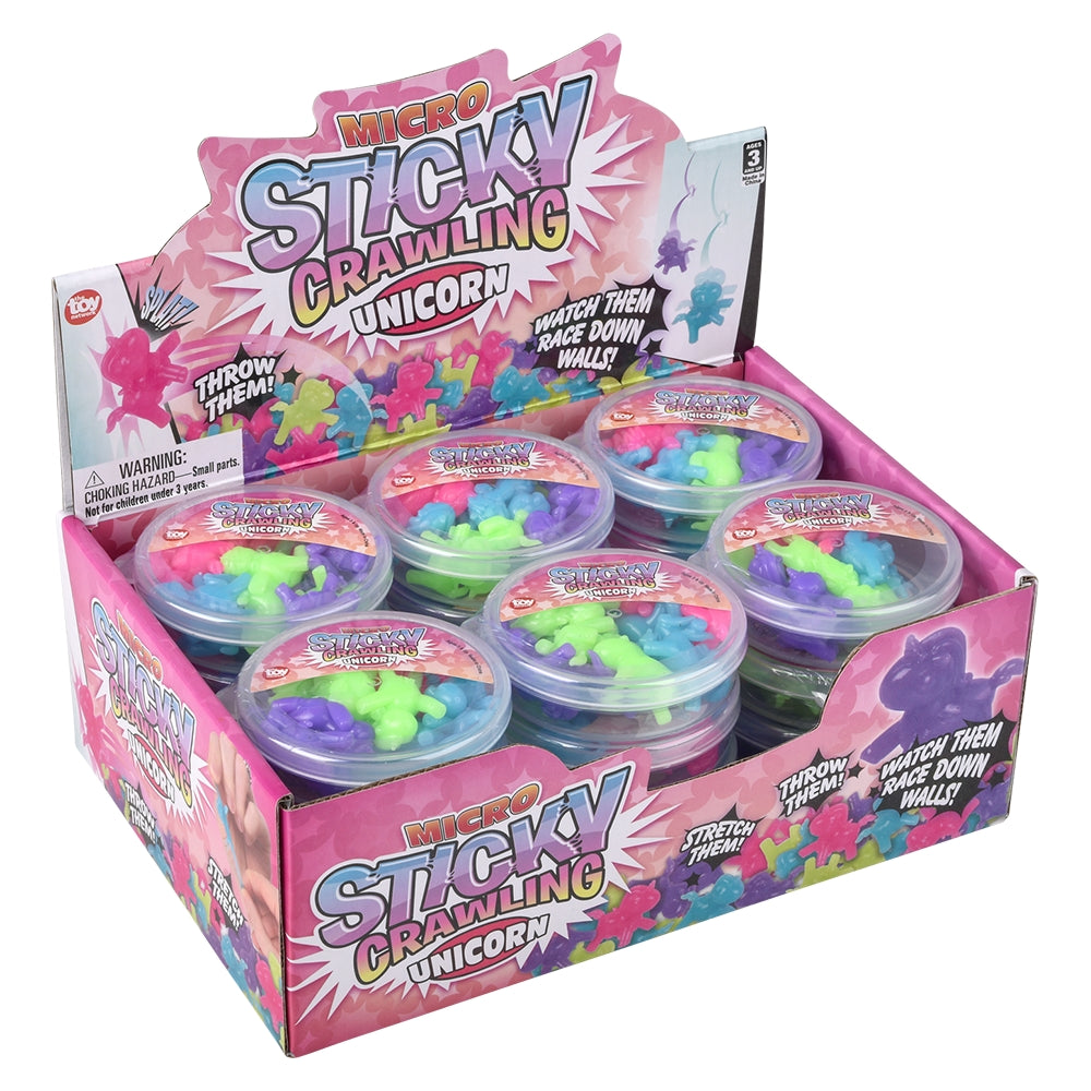 Micro Stretch-Icky Unicorns (24 Ct Display)
