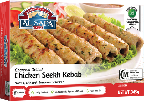 Al Safa Chicken Seekh Kebab (Charcoal Grilled) 12