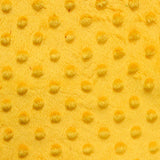 Minky Dimple Dot Faux Fur Fabric - 100 Percent Polyester, Embossed Dimple Dot, 60" Width (1 Yard)