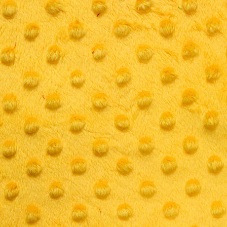 Minky Dimple Dot Faux Fur Fabric - 100 Percent Polyester, Embossed Dimple Dot, 60" Width (1 Yard)