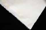 10 Oz 100 Percent Cotton Canvas Fabric - Bleached White, Dyed Black, 60" Wide (1 Yard)