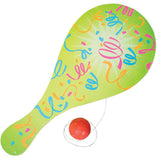 Neon Paddle Ball Game (1 DZ)