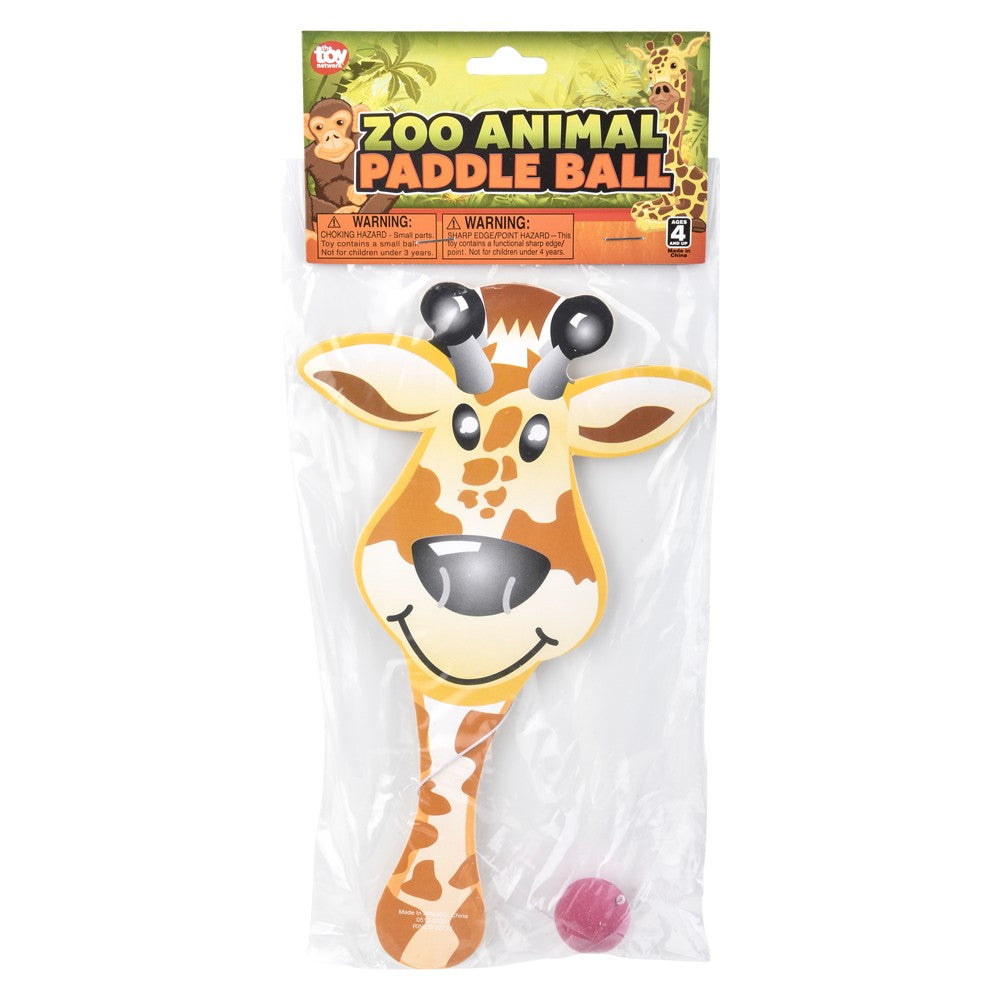 Zoo Animal Paddle Ball (1 DZ)