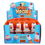 Pop-Coil Spaceship Toy (12 ct Display)