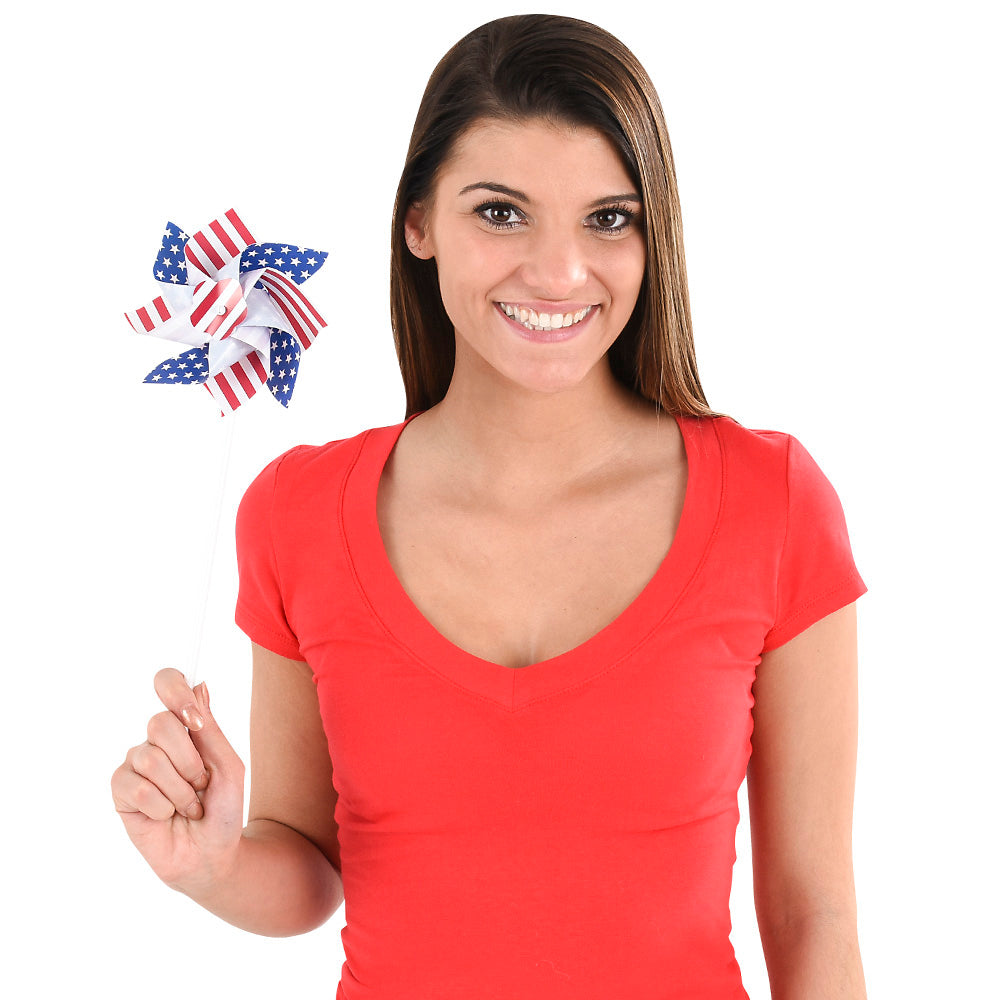 Stars And Stripes Pinwheel (1 DZ)