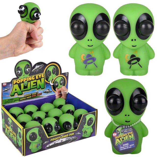 Popping Eye Alien (12 Piece Display)