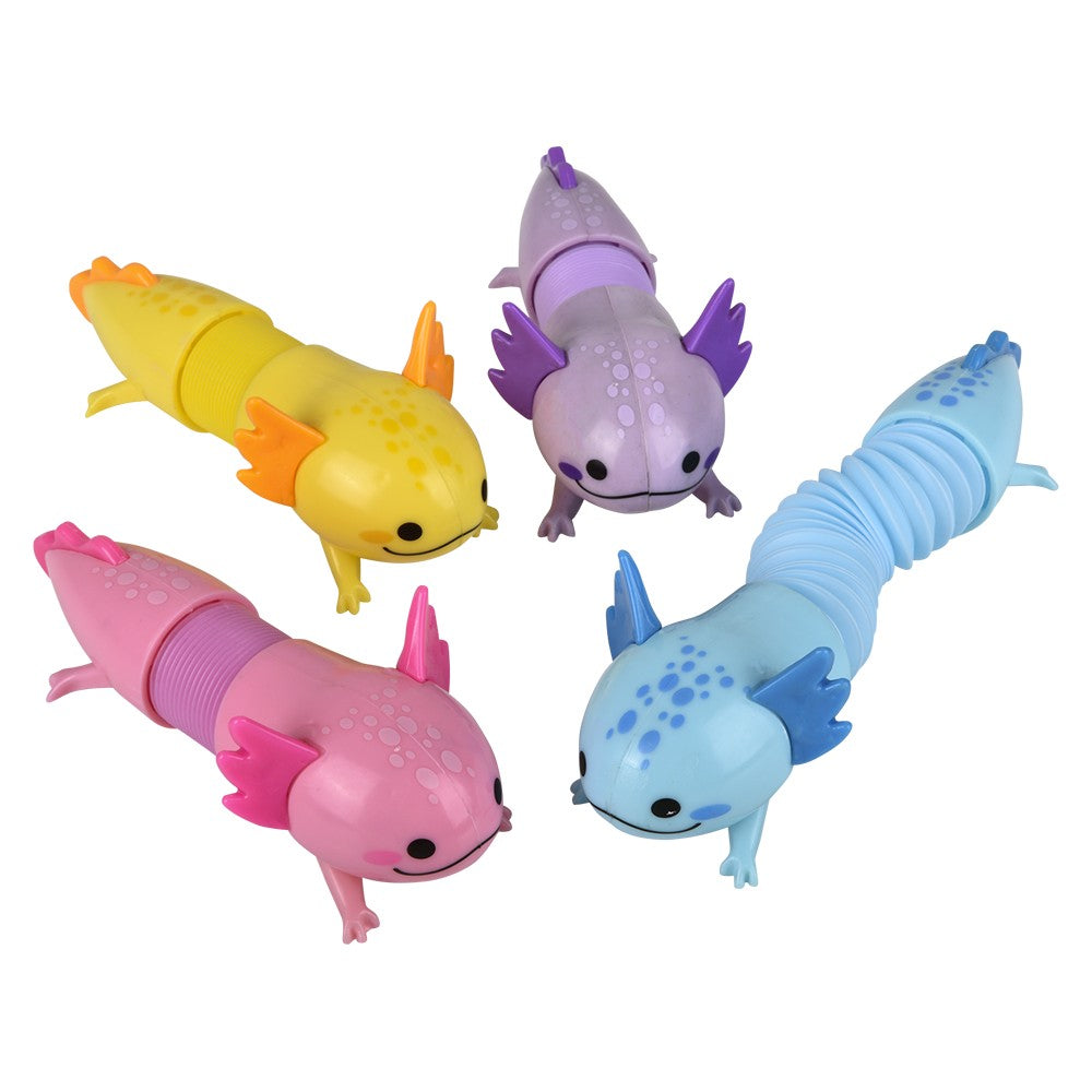 Axolotl Fidget Pop Tube 7.5" (12 PC Display)