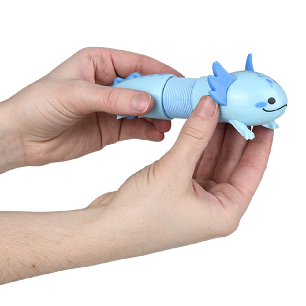 Axolotl Fidget Pop Tube 7.5" (12 PC Display)