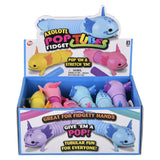 Axolotl Fidget Pop Tube 7.5" (12 PC Display)