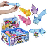 Axolotl Fidget Pop Tube 7.5" (12 PC Display)