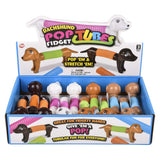Dachshund Fidget Pop Tube (1 DSP)