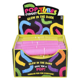 Glow In The Dark Pop Fidget Tube (24 Display)