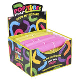 Glow In The Dark Pop Fidget Tube (24 Display)