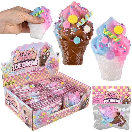 Fidget Ice Cream Cone (20 Pc Display)