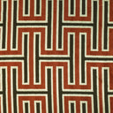 Cut Velvet Upholstery Fabric Muriel Geometric Pattern