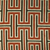 Cut Velvet Upholstery Fabric Muriel Geometric Pattern