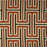 Cut Velvet Upholstery Fabric Muriel Geometric Pattern