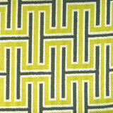 Cut Velvet Upholstery Fabric Muriel Geometric Pattern