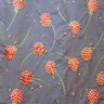 Carrie Silk Fabric - Embroidered Floral, 54" Width (1 Yard)