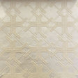 Carter Fabric Cotton Polyester Fabric - Embossed Geometric Tribal Pattern, Natural Washed, 60" Width (1 Yard)