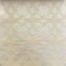Carter Fabric Cotton Polyester Fabric - Embossed Geometric Tribal Pattern, Natural Washed, 60" Width (1 Yard)