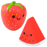 Mini Rubber Fruit Collectible (50 Pc Poly Bag)