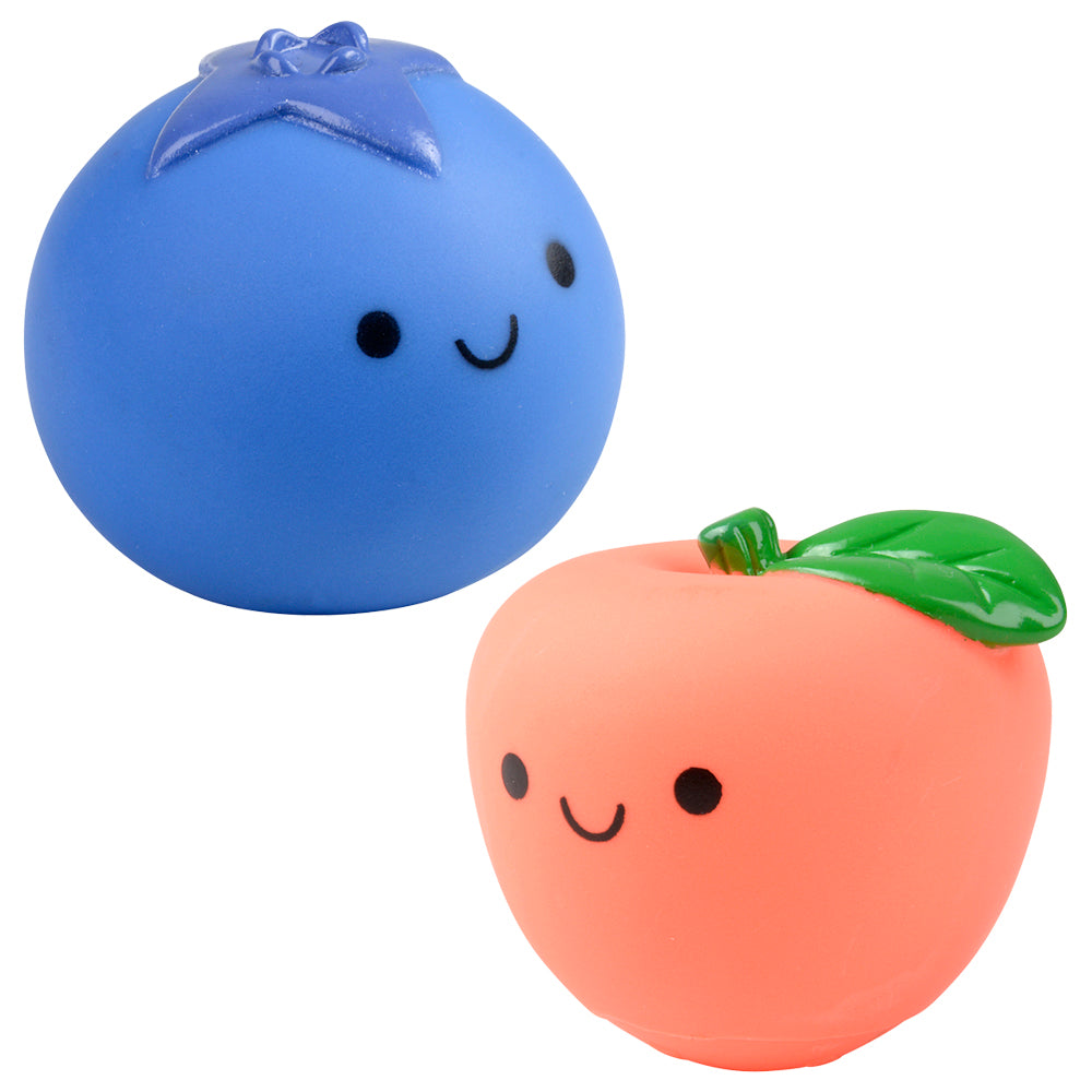 Mini Rubber Fruit Collectible (50 Pc Poly Bag)