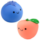 Mini Rubber Fruit Collectible (50 Pc Poly Bag)
