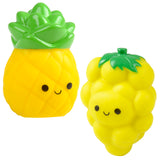 Mini Rubber Fruit Collectible (50 Pc Poly Bag)