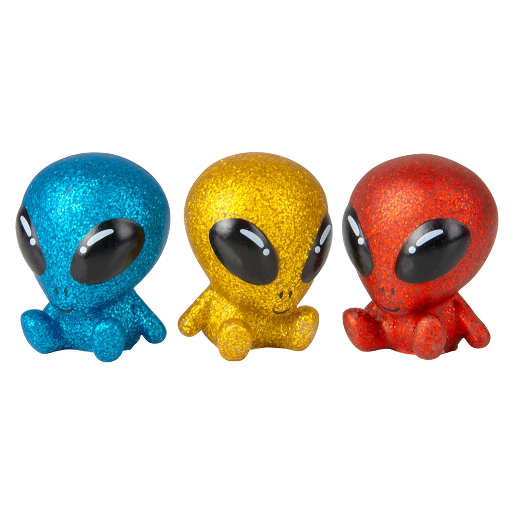 Glitter Galactic Alien Toy