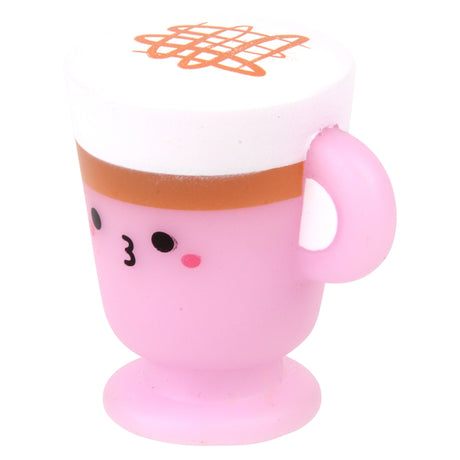 Kawaii Coffee Rubber Figurines (50 Pc Polybag)