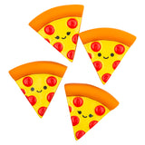 Rubber Pizza Assortment 2" (50 Pc Poly Bag)