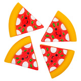 Rubber Pizza Assortment 2" (50 Pc Poly Bag)