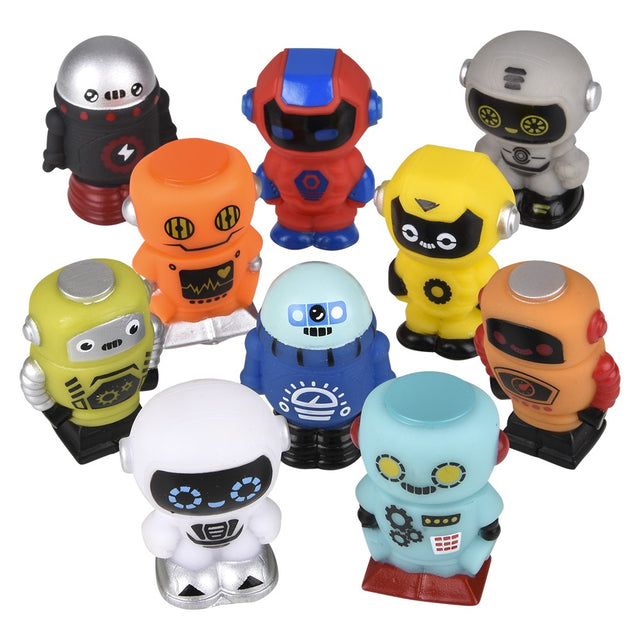 Rubber Robot Assortment (50 Pc)