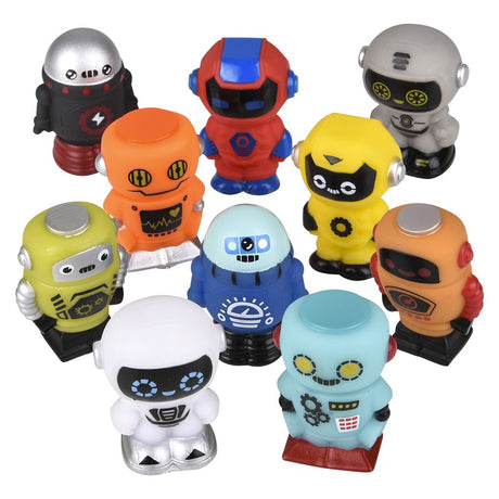 Rubber Robot Assortment (50 Pc)