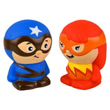 Rubber Superhero Assortment (48 Pc Poly Bag)