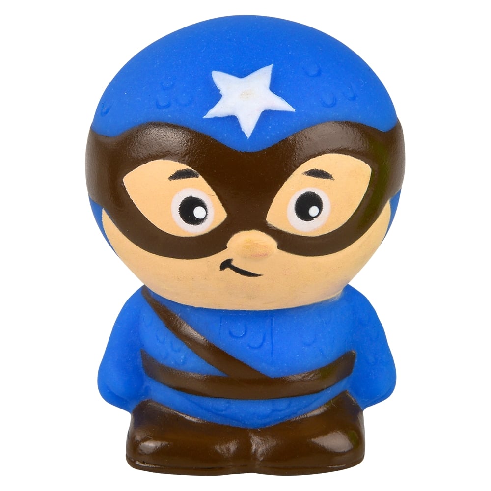 Rubber Superhero Assortment (48 Pc Poly Bag)