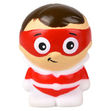 Rubber Superhero Assortment (48 Pc Poly Bag)