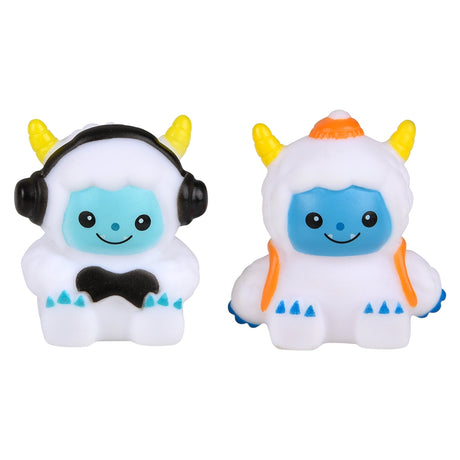 Rubber Yeti Characters (50 Pc Poly Bag)