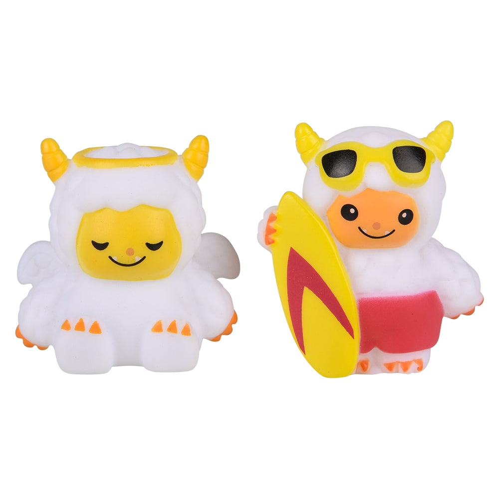 Rubber Yeti Characters (50 Pc Poly Bag)