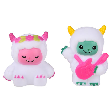 Rubber Yeti Characters (50 Pc Poly Bag)