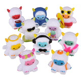 Rubber Yeti Characters (50 Pc Poly Bag)