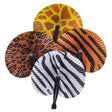 Safari Print Folding Fan (1 DZ)