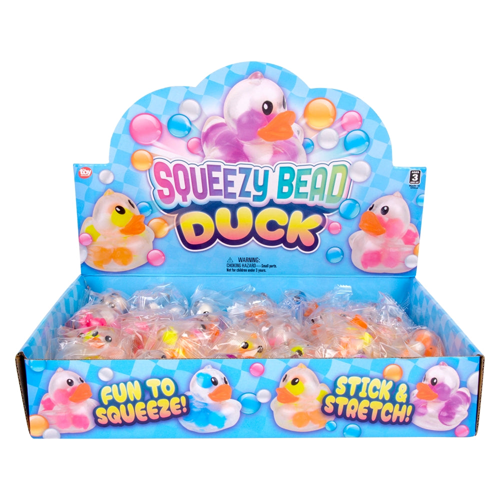 Squeezy Bead Ducky (24 Pc Display)