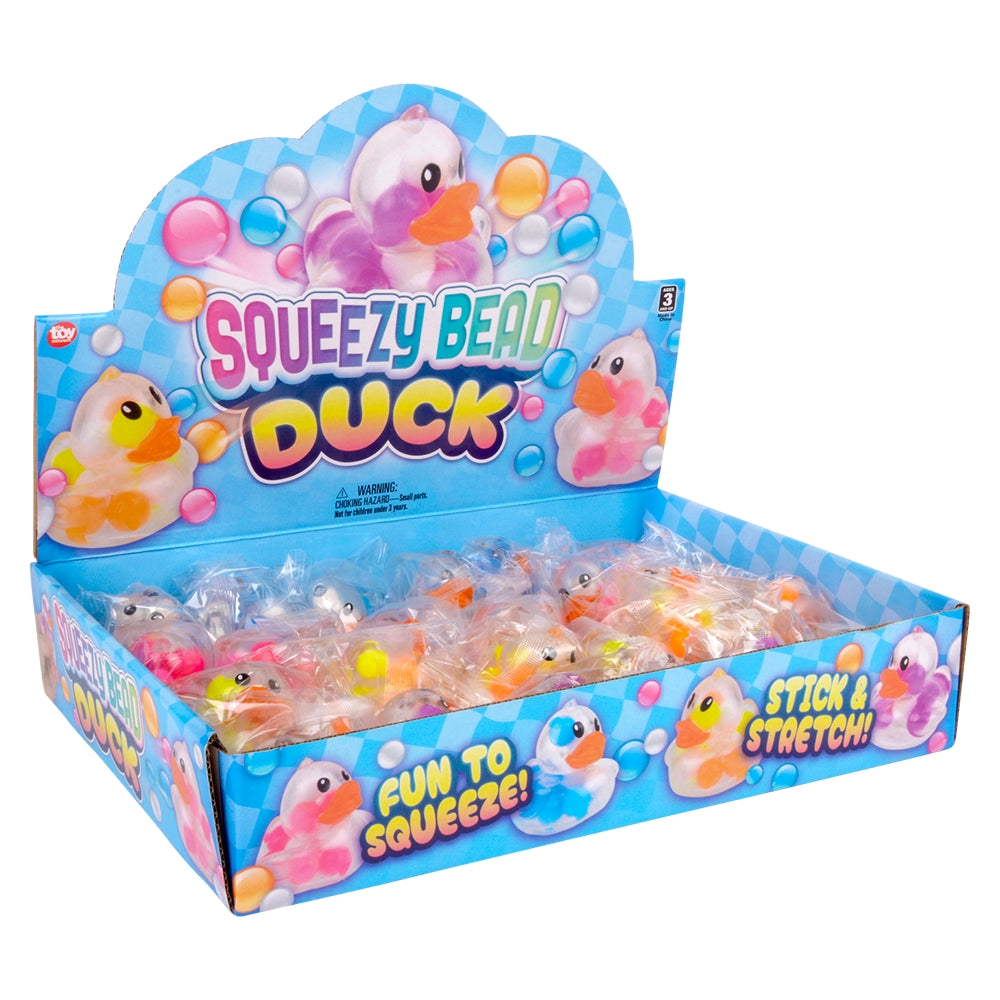Squeezy Bead Ducky (24 Pc Display)