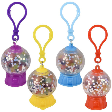 Squeezy Bead Gumball Machine Clip-On (24 Pc Display)