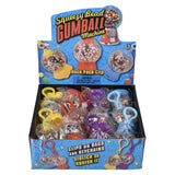 Squeezy Bead Gumball Machine Clip-On (24 Pc Display)